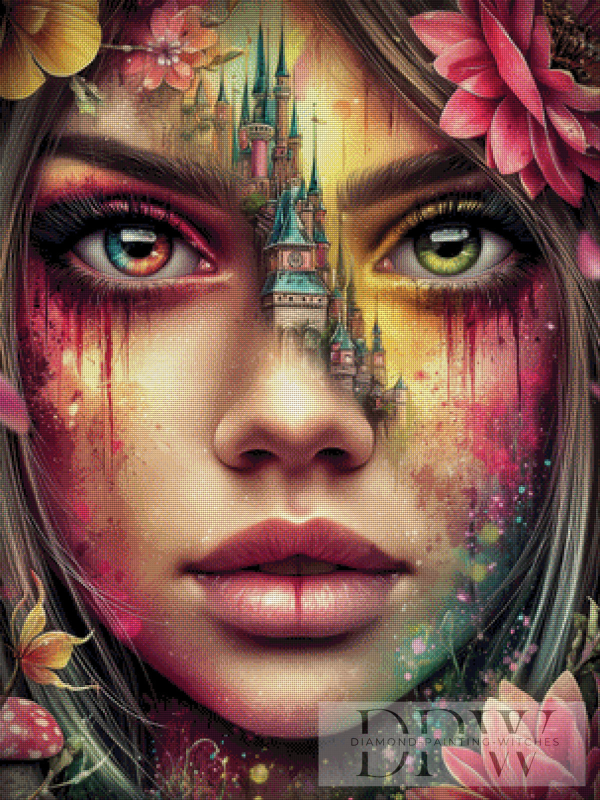 Hüterin der zwei Augen by Sweet_Loco_AI mit 260 Farben