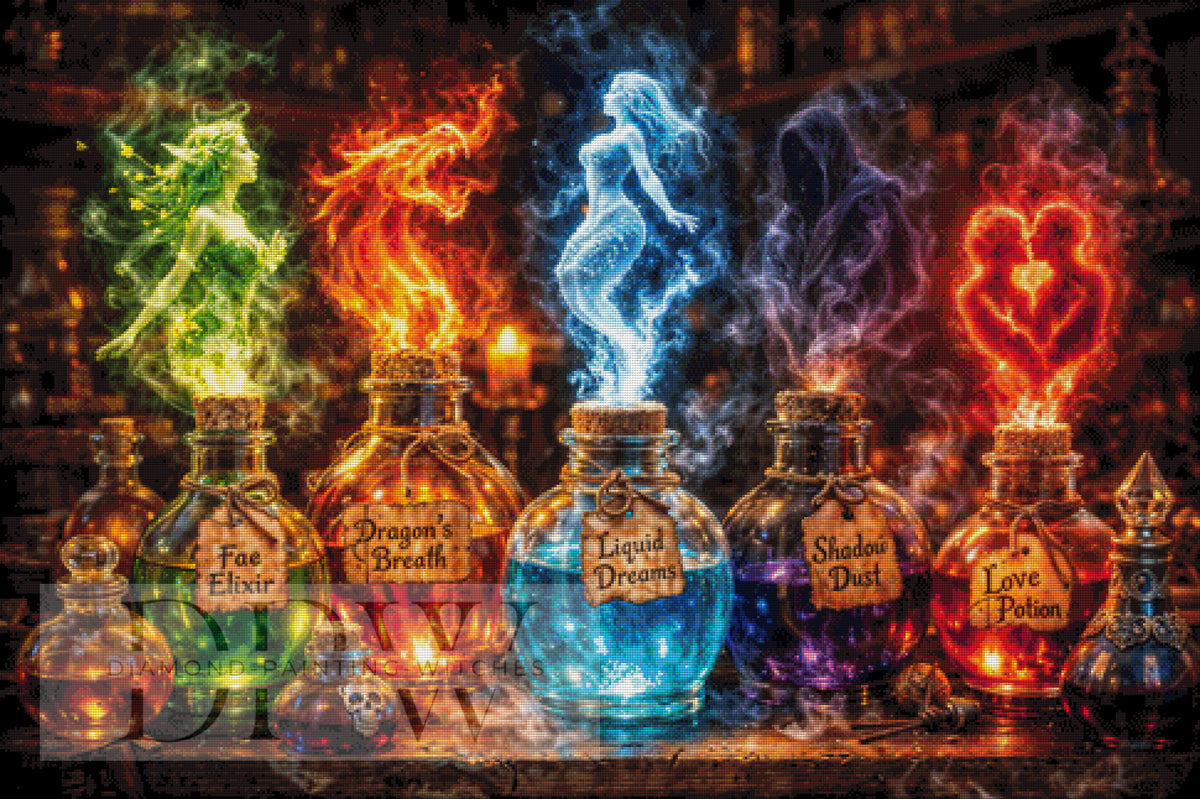 Pixxel PicsによるMagic Potions（330色）