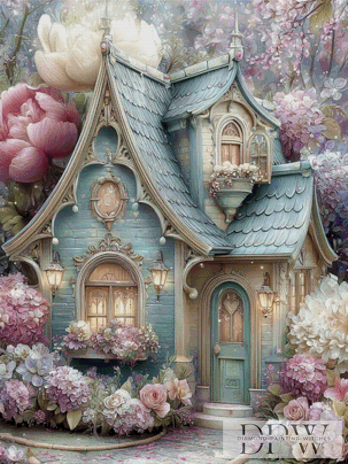 Pastellhaus by Elly_A.I. mit 180 Farben