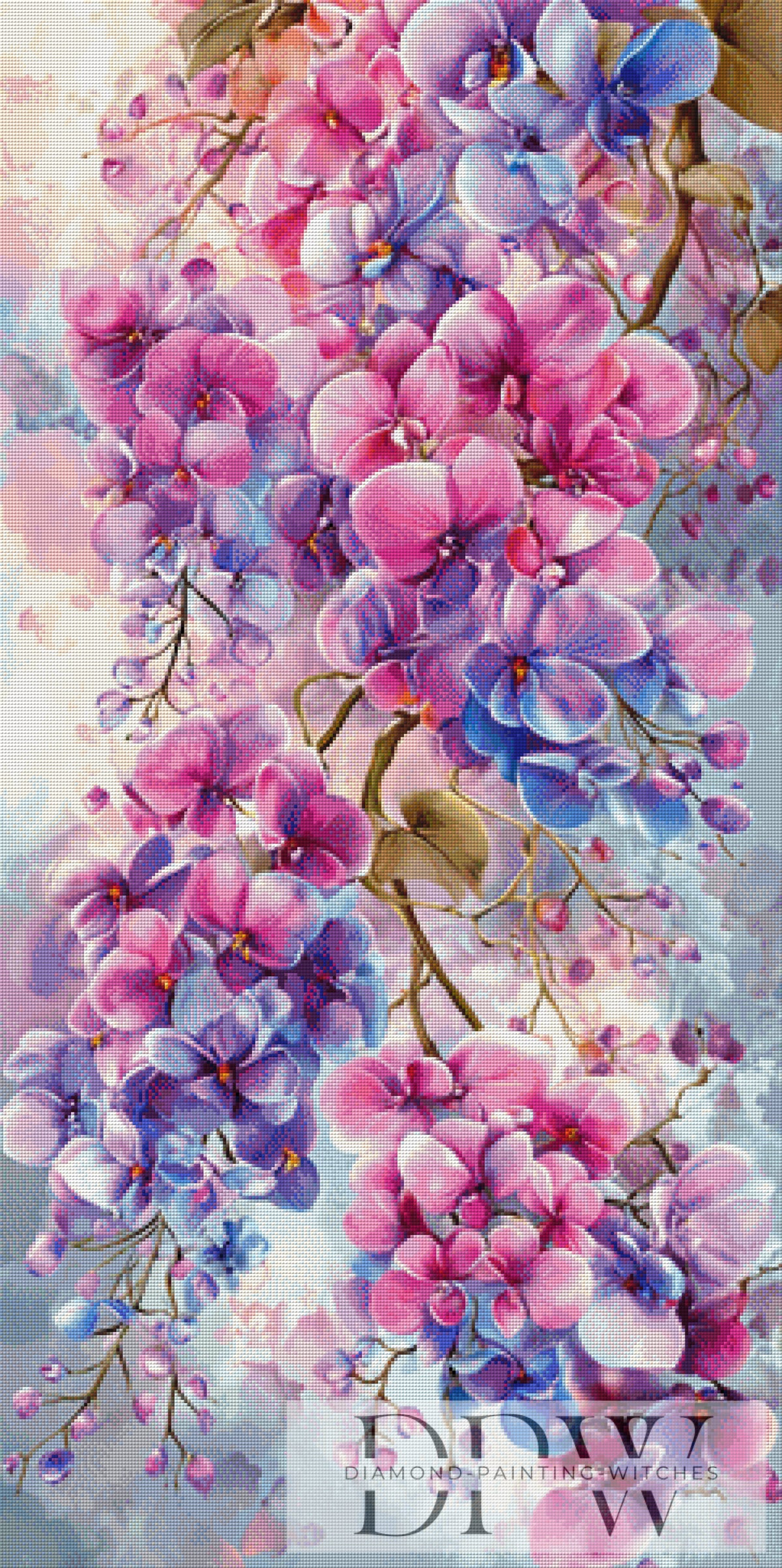 Melody of Blossoms by CreatiVart with 250 colors