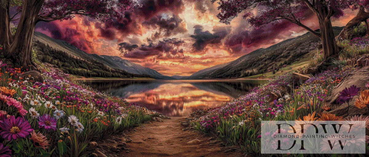 Abendsee by CleoDora mit 200 Farben