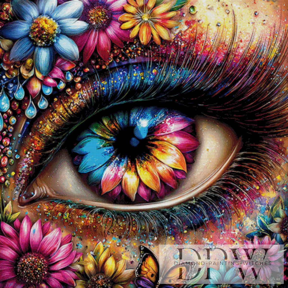 Blumenblick 447 by theA.art mit 447 Farben