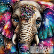 Regenbogen Elefant by theA.art mit 300 Farben