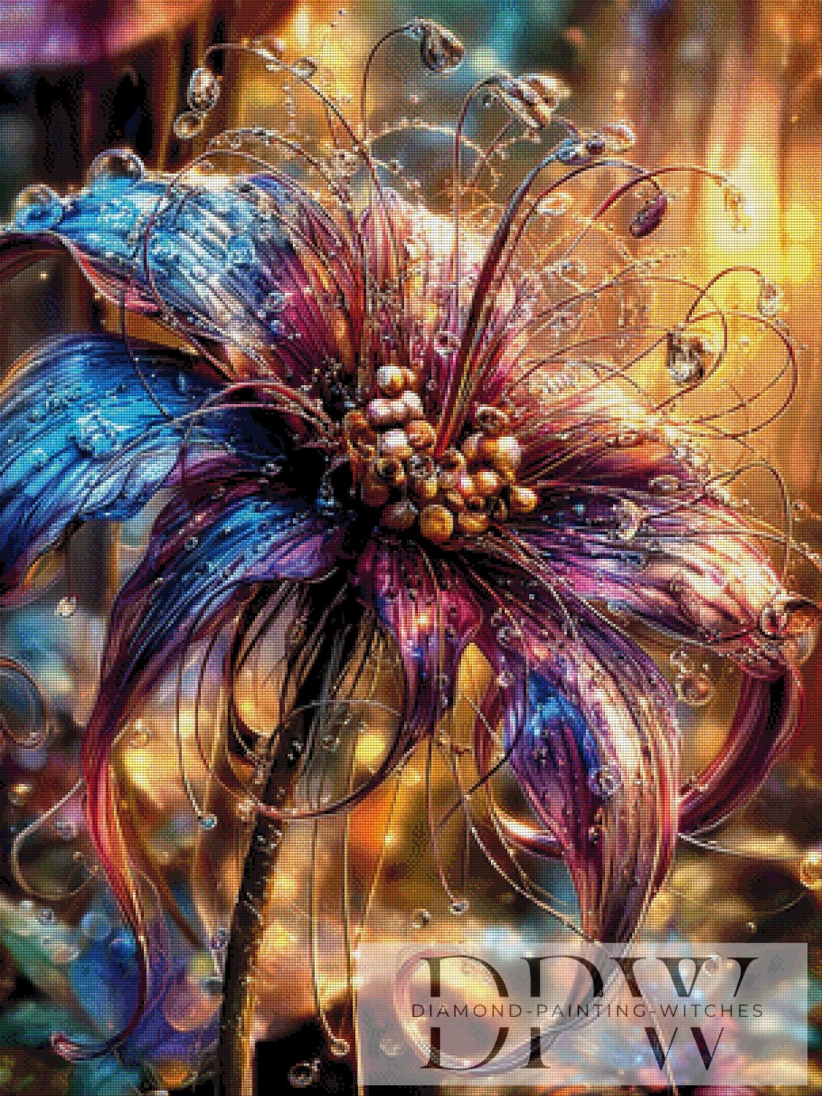 Zauberblume by CleoDora with 350 colors