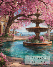 『花の下の泉』Elly_A.I著、300色入り