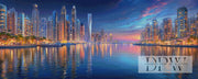 Skyline River by Elly_A.I with 320 colors