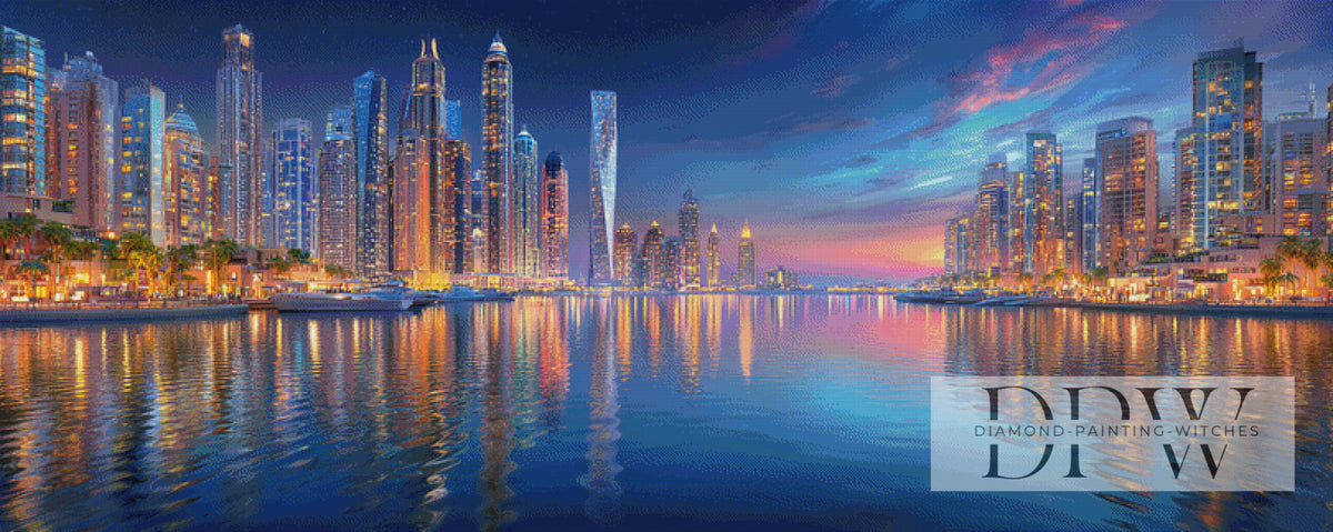 Skylinefluss by Elly_A.I mit 320 Farben