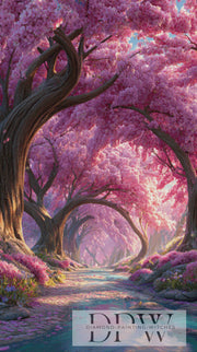 Blossom Walk by Elly_A.I with 260 colors