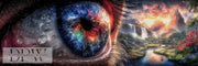 In the Eye of the Dragon I by ellufija with 330 colors