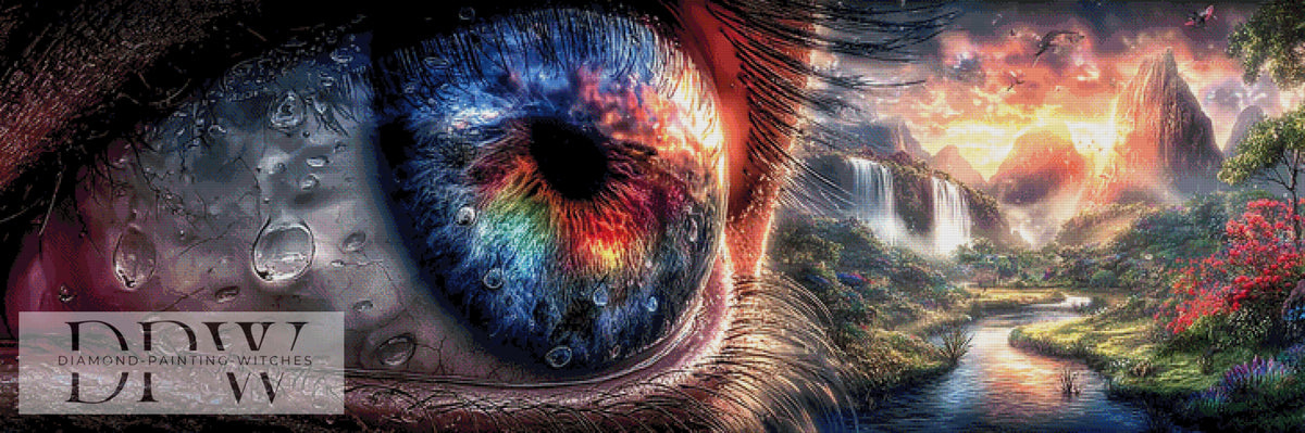 Im Auge des Drachen I by ellufija mit 330 Farben