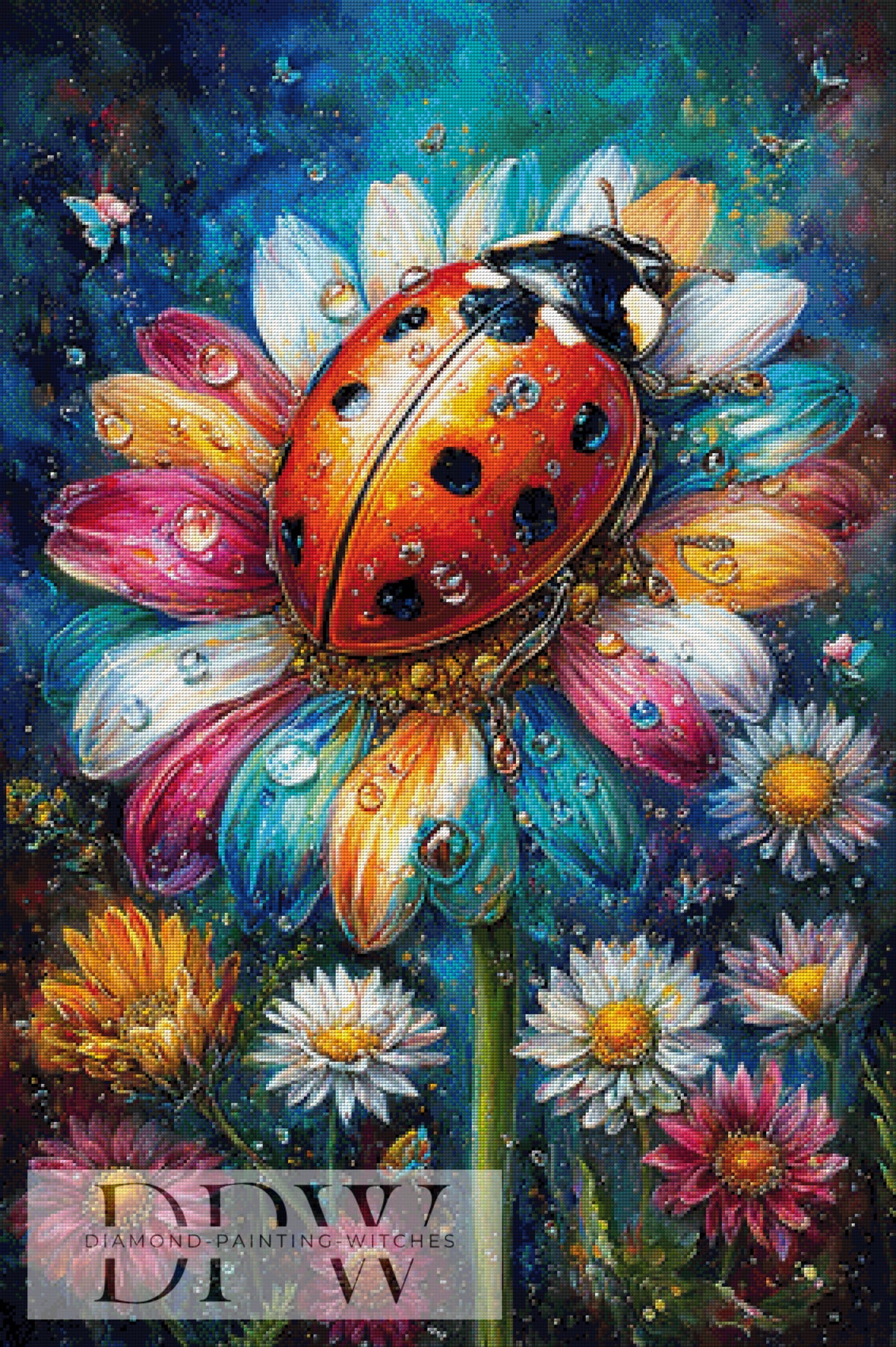 Ladybug snacking by Catill with 420 colors