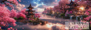 Morning light in the cherry grove by ellufija with 270 colors