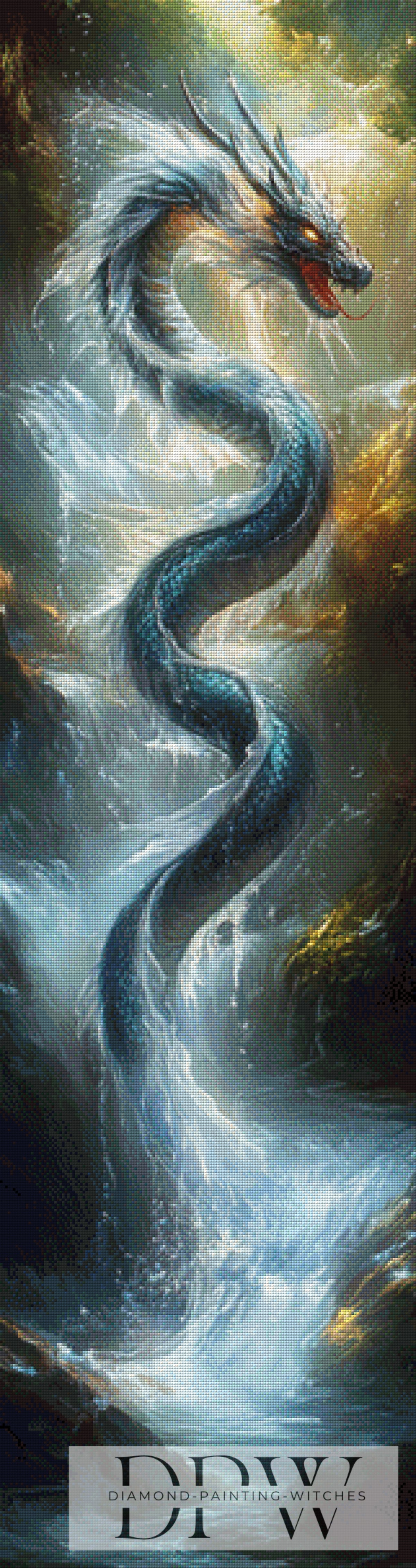 Pixxel PicsによるBlack Dragon Snake（190色）