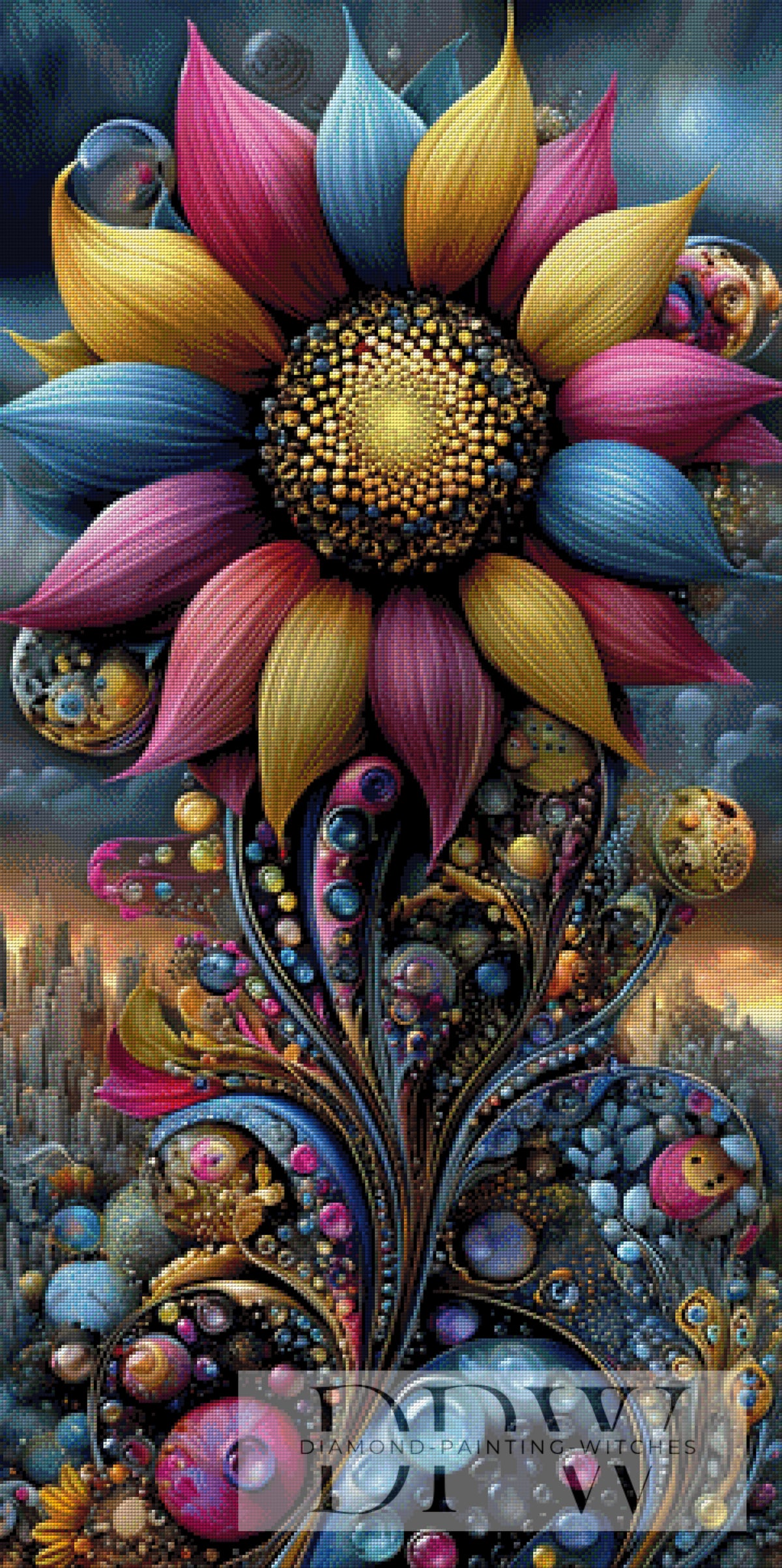 Blüte der Stadt by QN mit 320 Farben