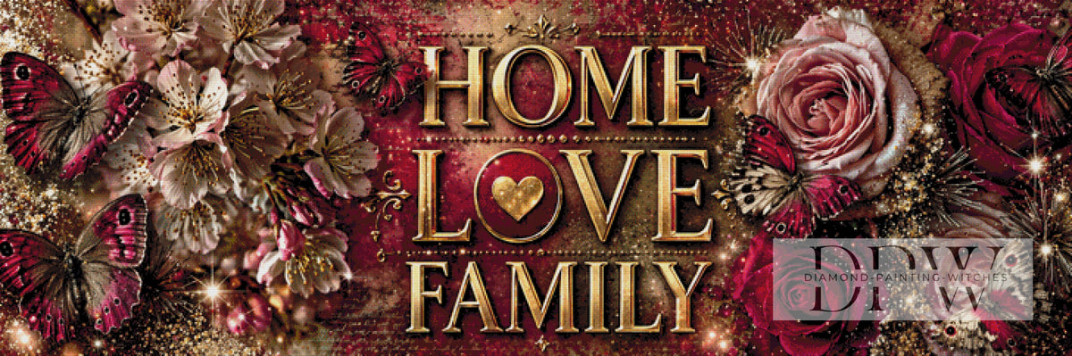 Home Love Family by theA.art with 250 colors