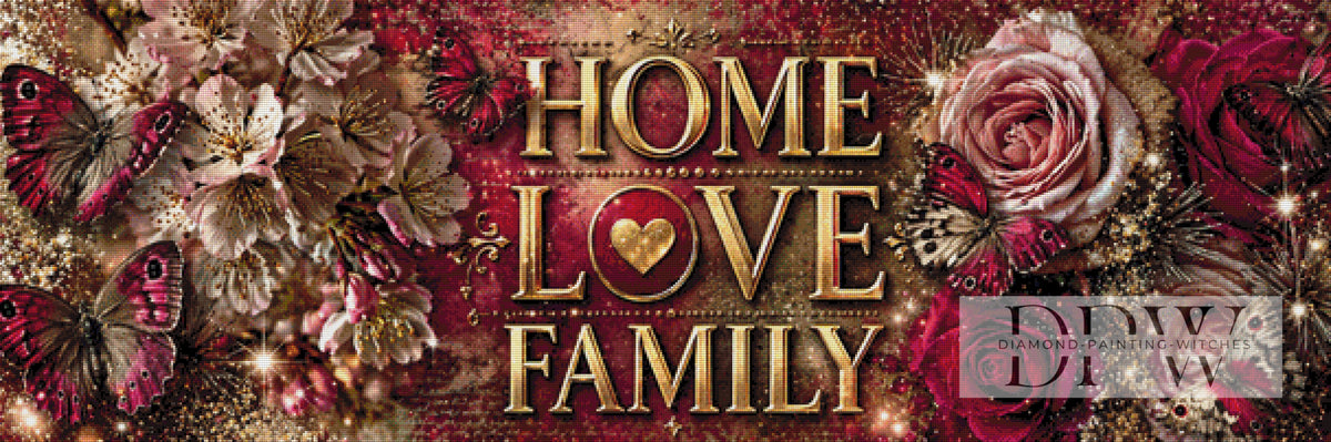 Home Love Family by theA.art with 240 colors