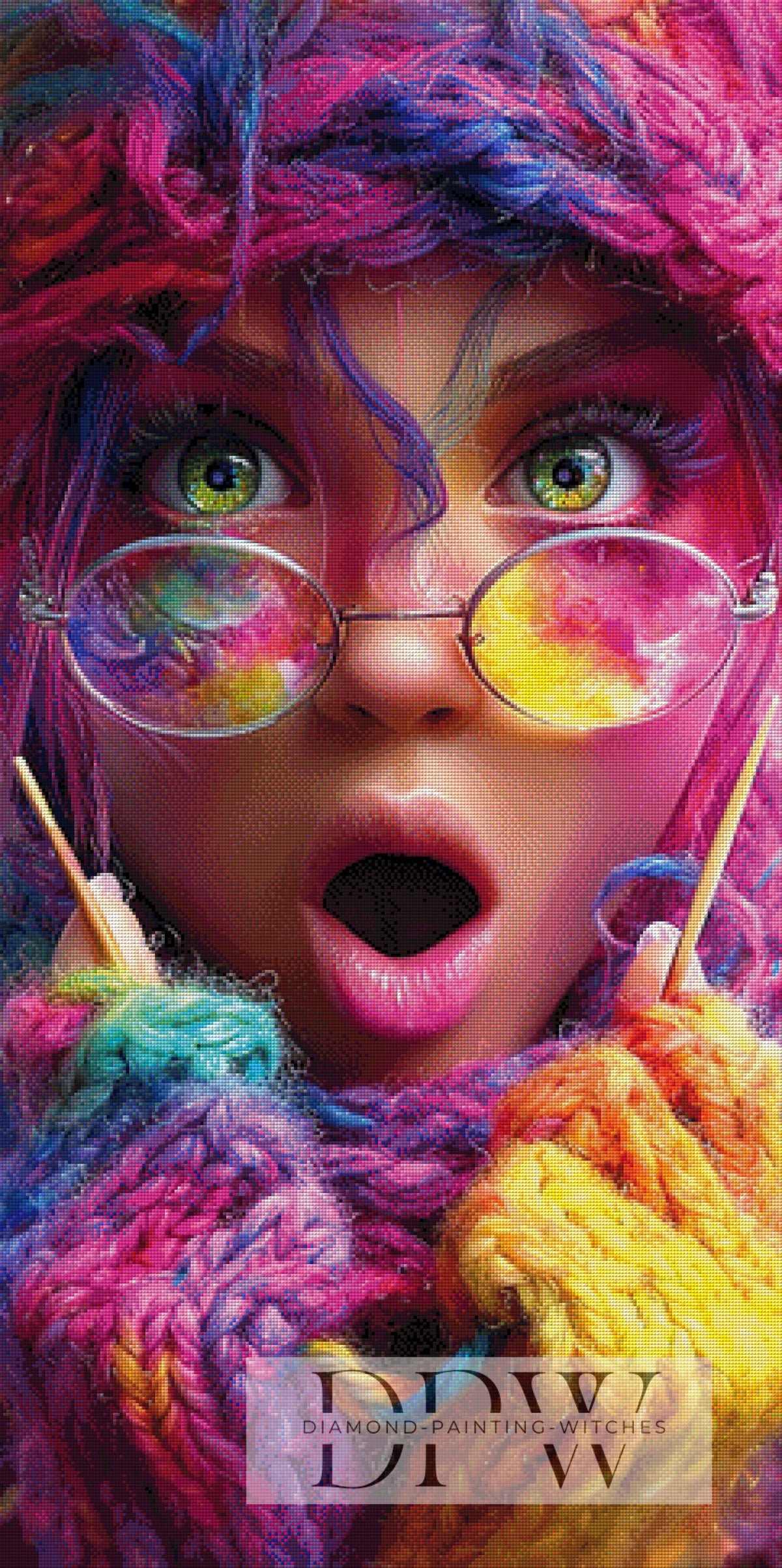 Rainbow Shock by theA.art with 350 colors