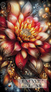 Glutblüte by theA.art mit 260 Farben