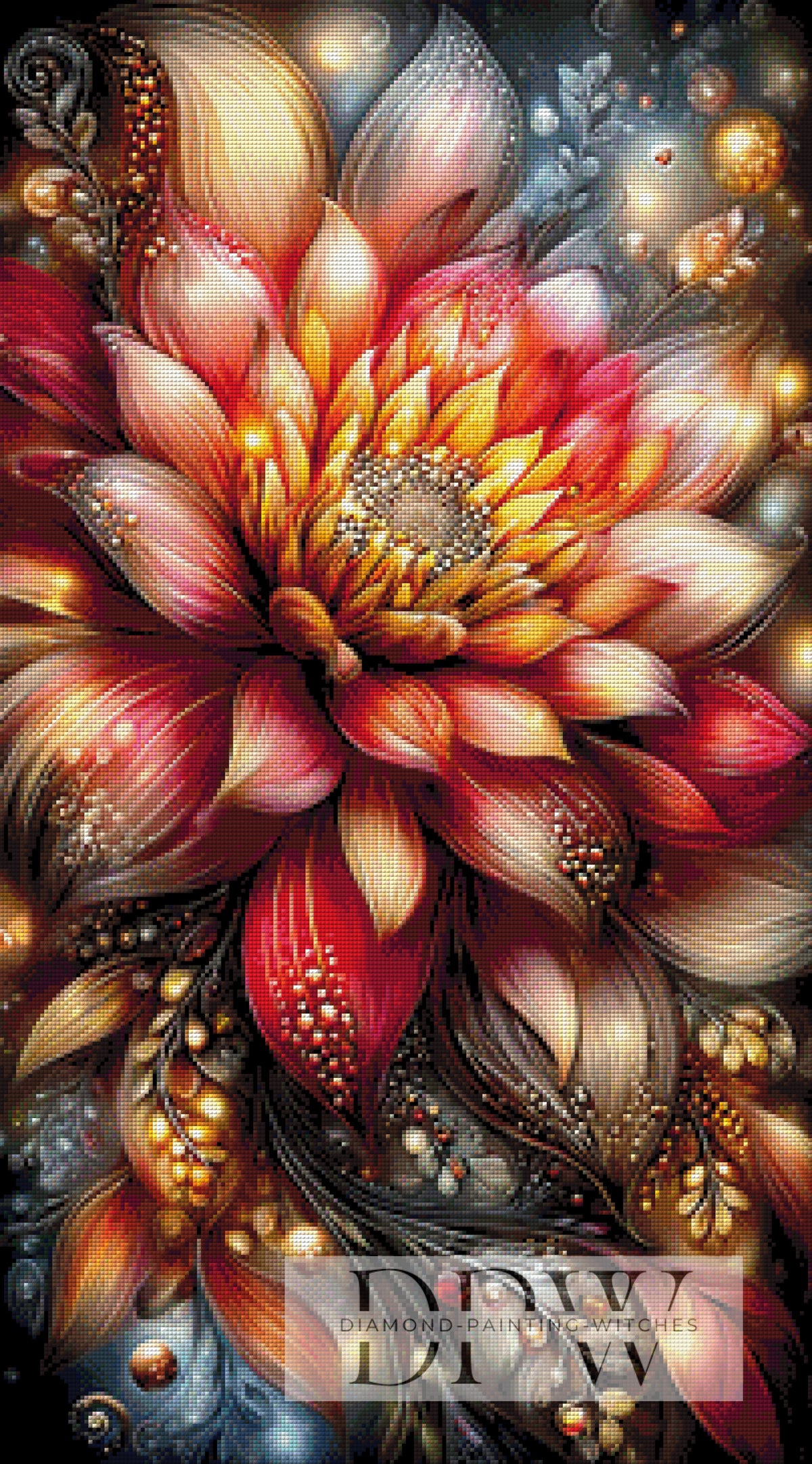 Glutblüte by theA.art with 260 colors