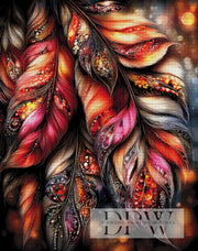 Glutfedern by theA.art with 270 colors
