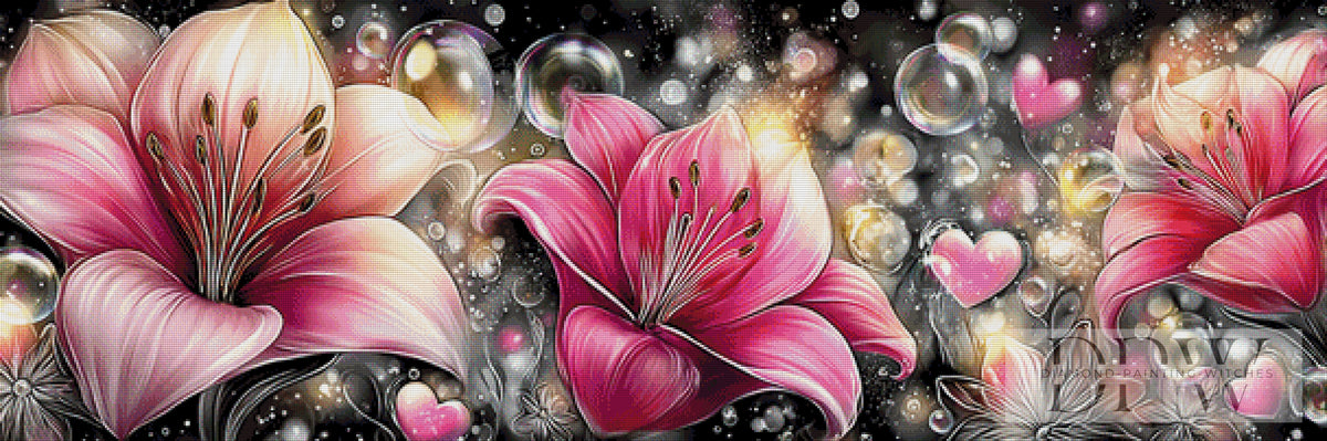 Whisper of the Lilies by theA.art with 270 colors