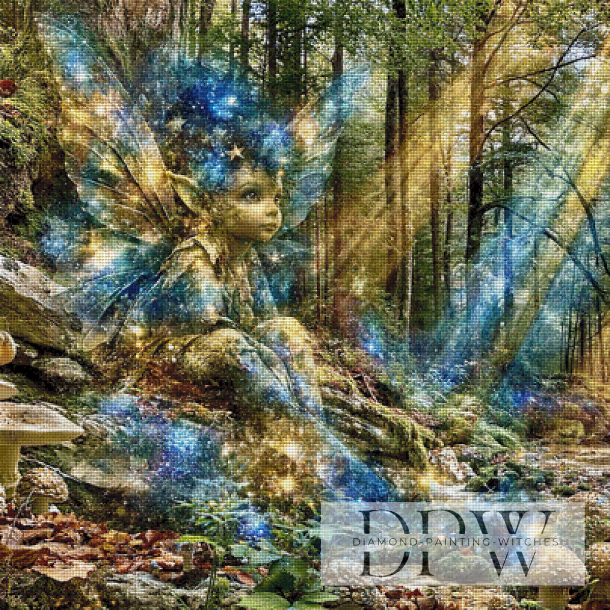 Forest Child of Light by CleoDora with 270 colors