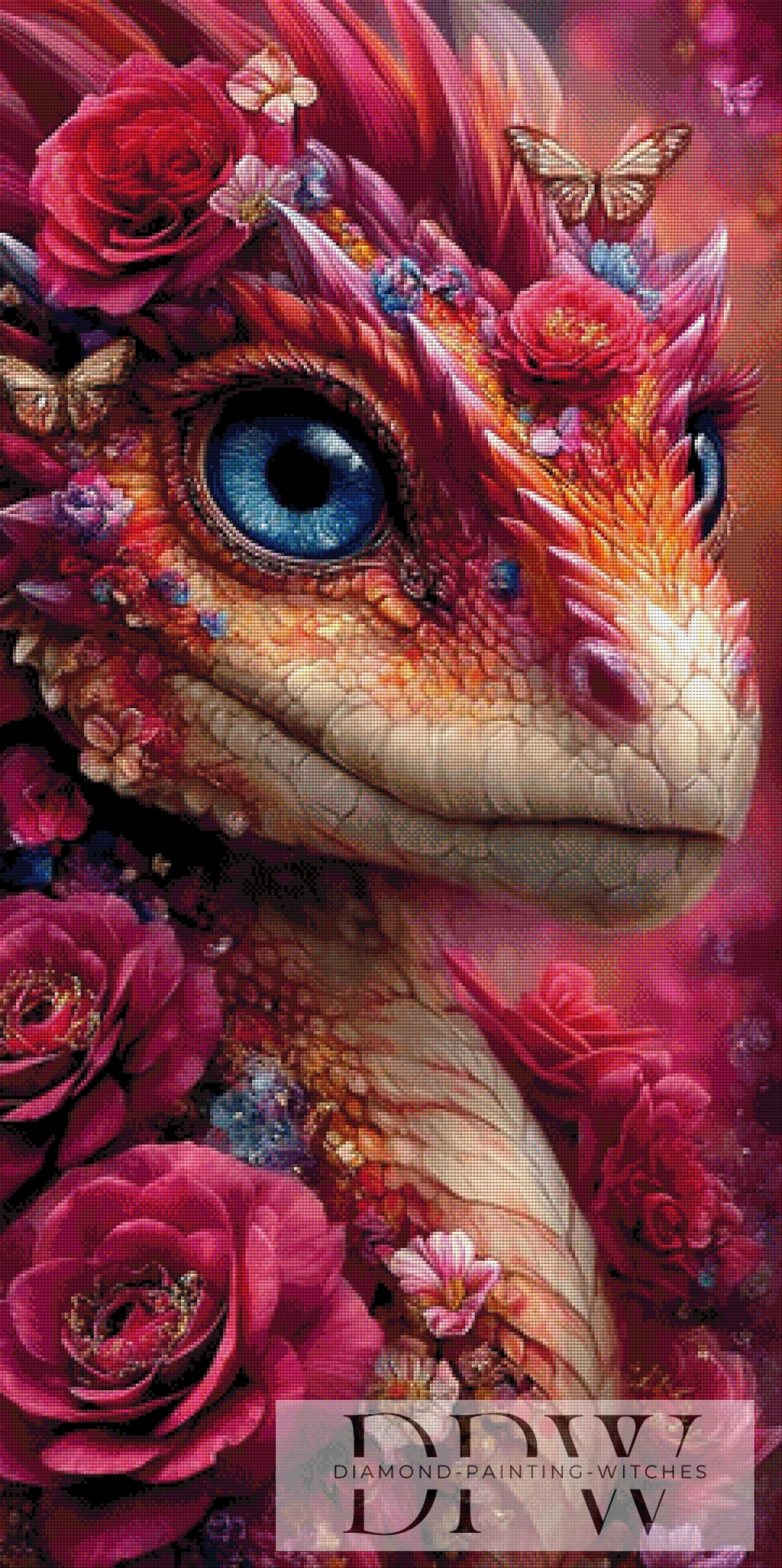 Red Dragon by Elly_A.I with 270 colors