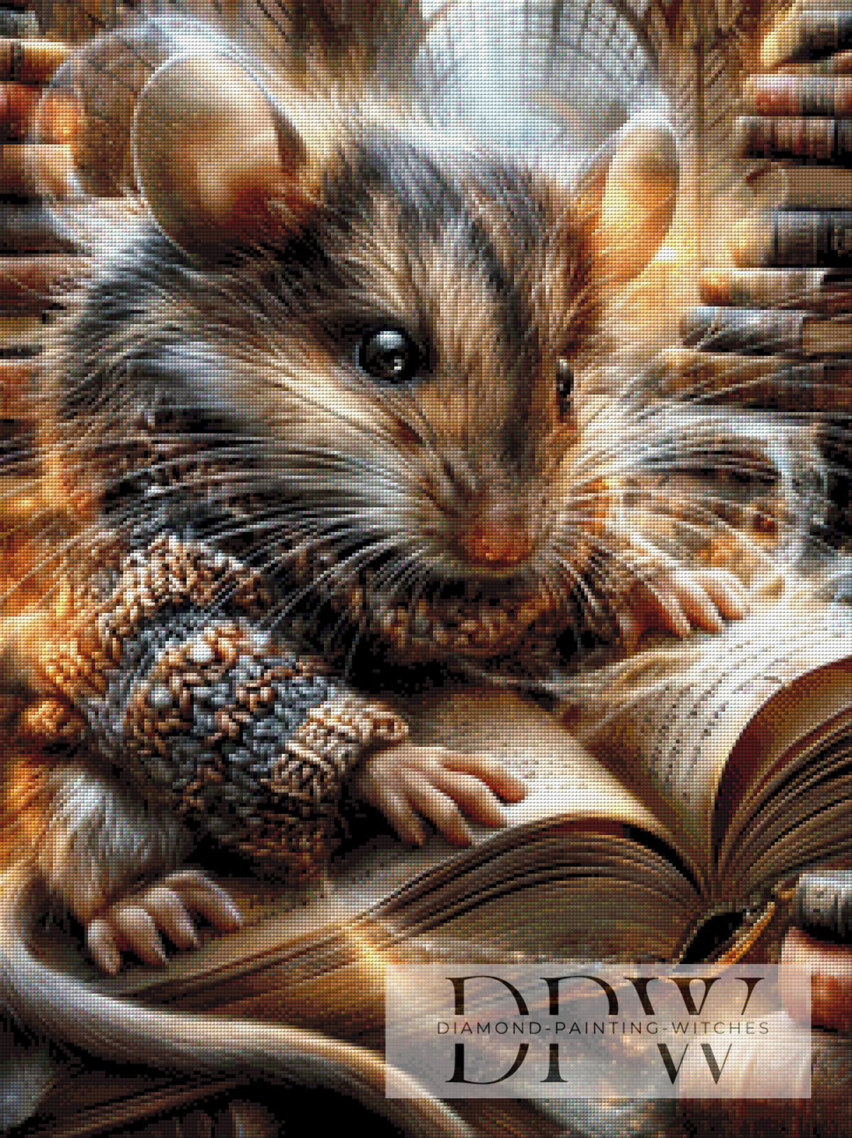 Büchermaus by CleoDora mit 160 Farben