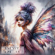 Blue Witch by Artifey, 70x90cm with 110 colors DPW-417