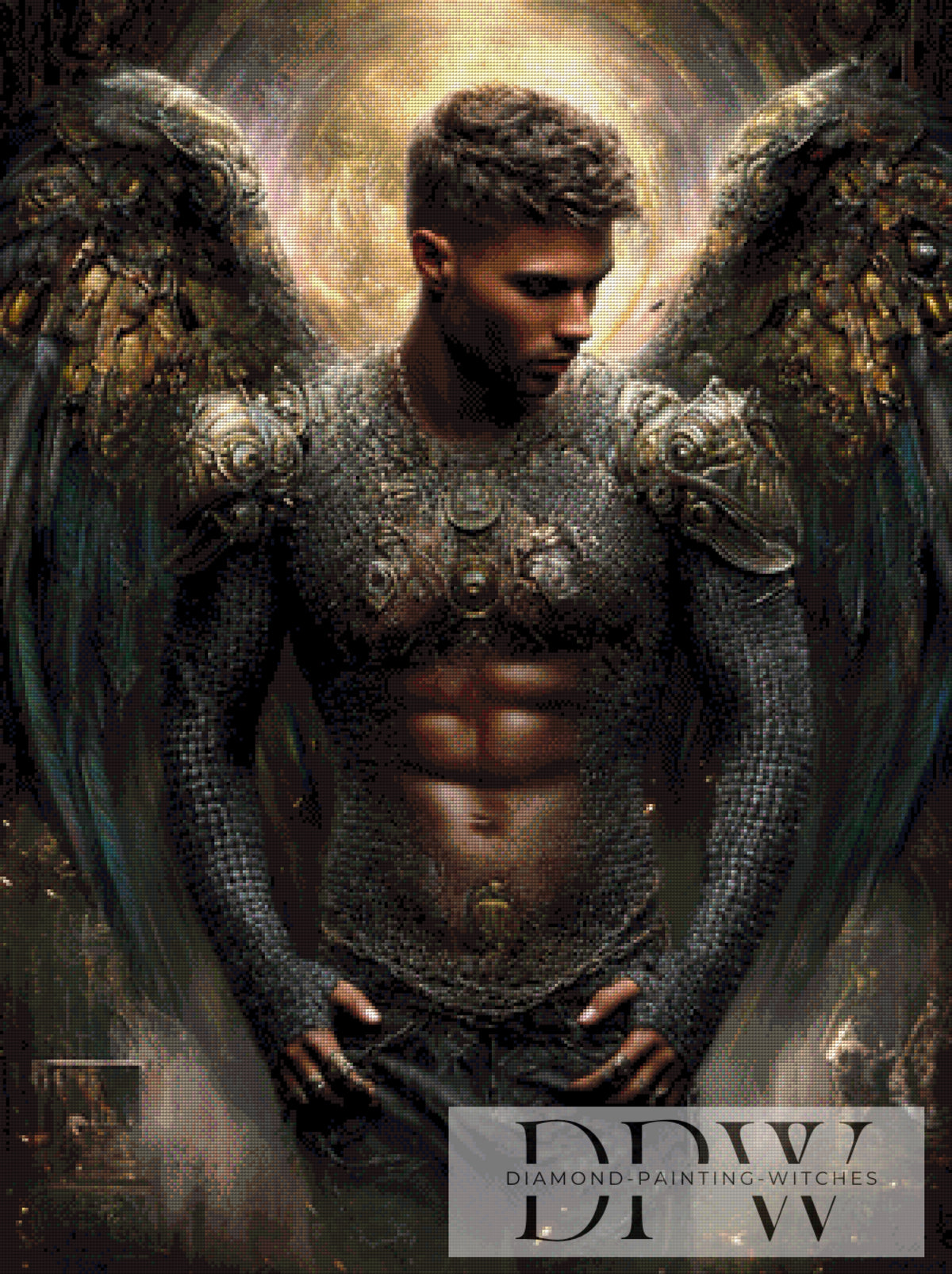 Black Angel by Elly_A.I mit 150 Farben