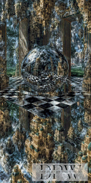 Surreal Sphere by Pixxel Pics with 150 colors