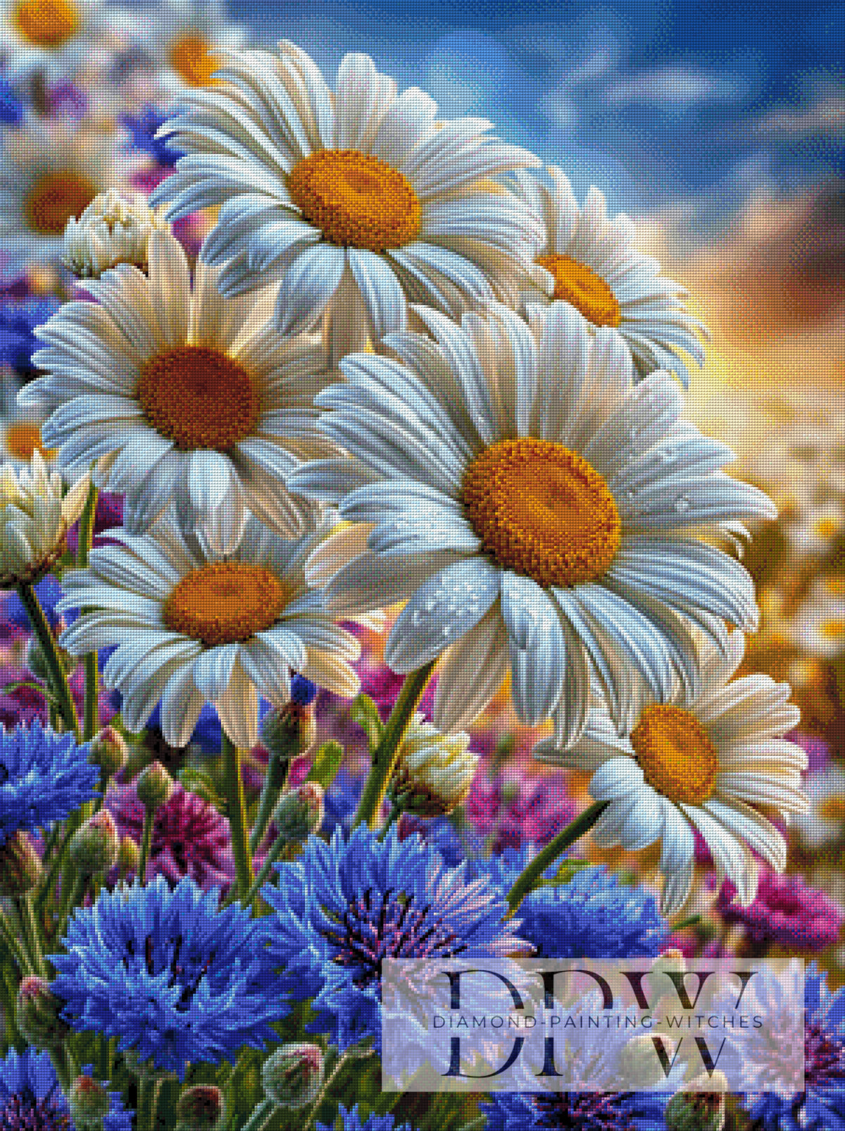 Einfach Blumen by CleoDora mit 300 Farben