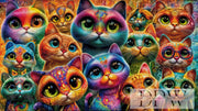 Pixxel PicsによるCats of Colors（447色）