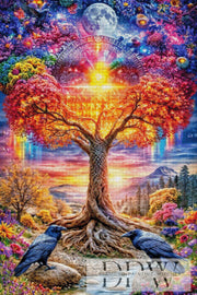 Celtic Tree of Life by Pixxel Pics with 430 colors