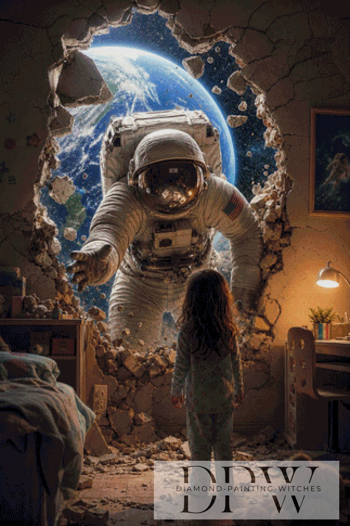 Pixxel Pics作「Space Visitor」、180色