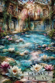 Water Lilies by ellufija with 300 colors
