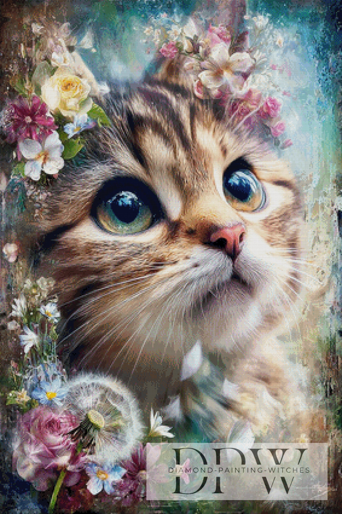 Verträumte Katze by ellufija mit 270 Farben