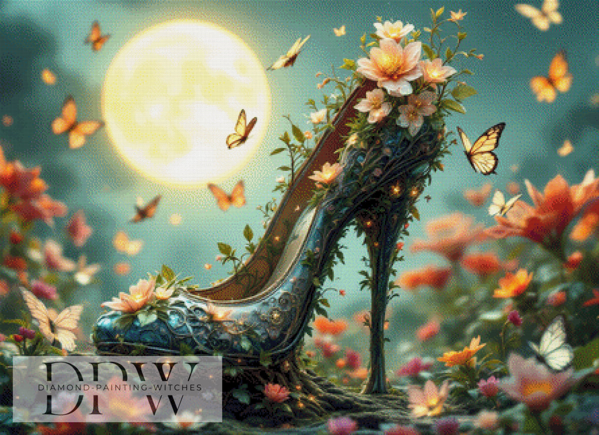 Blue Witch by Artifey, 70x90cm with 110 colors DPW-417