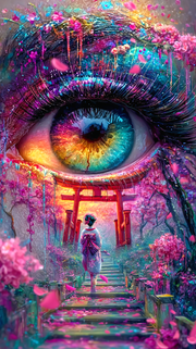 Sakura Eye by Elly_A.I with 400/380 colors