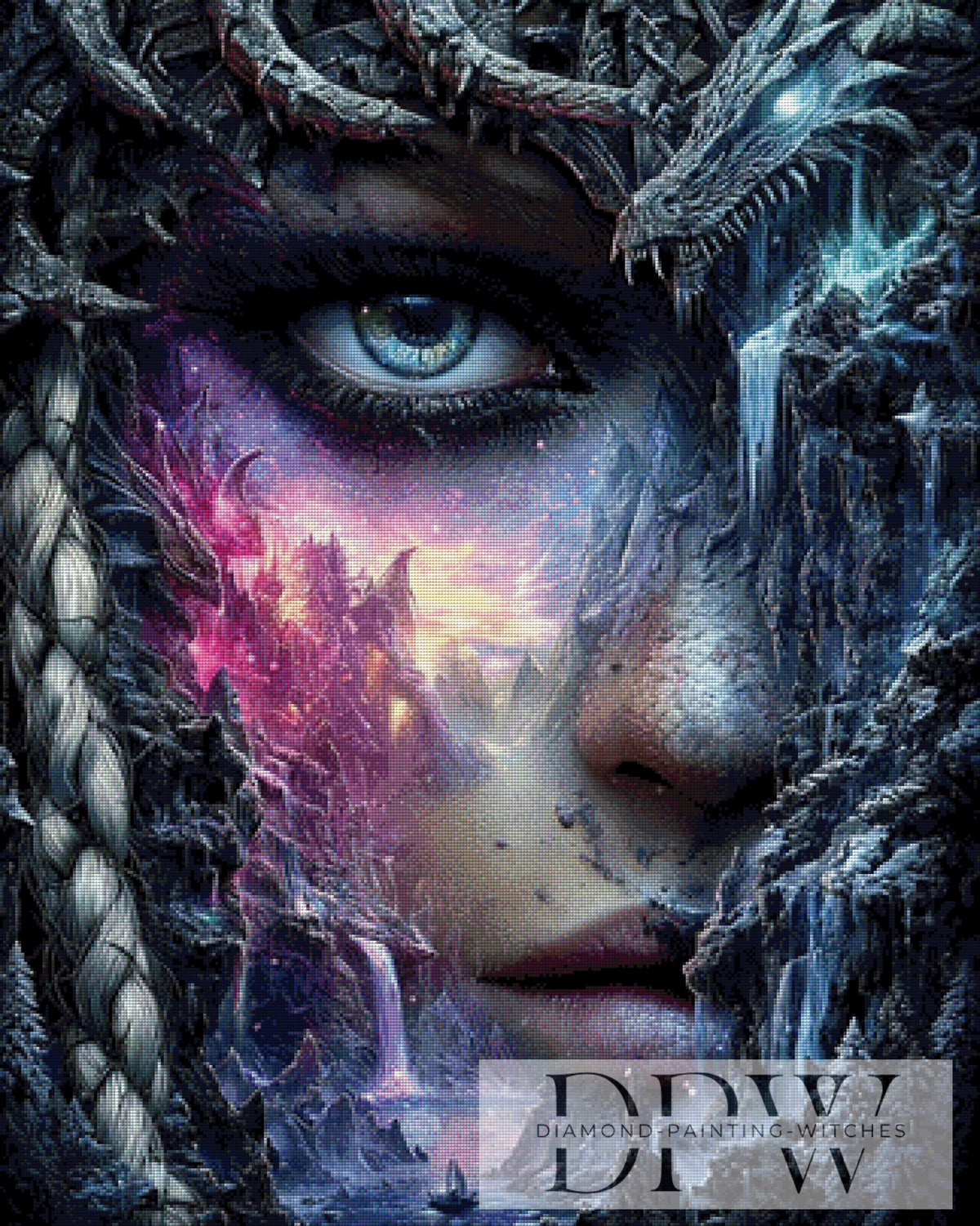 Frostdrakon by Elly_A.I mit 190 Farben