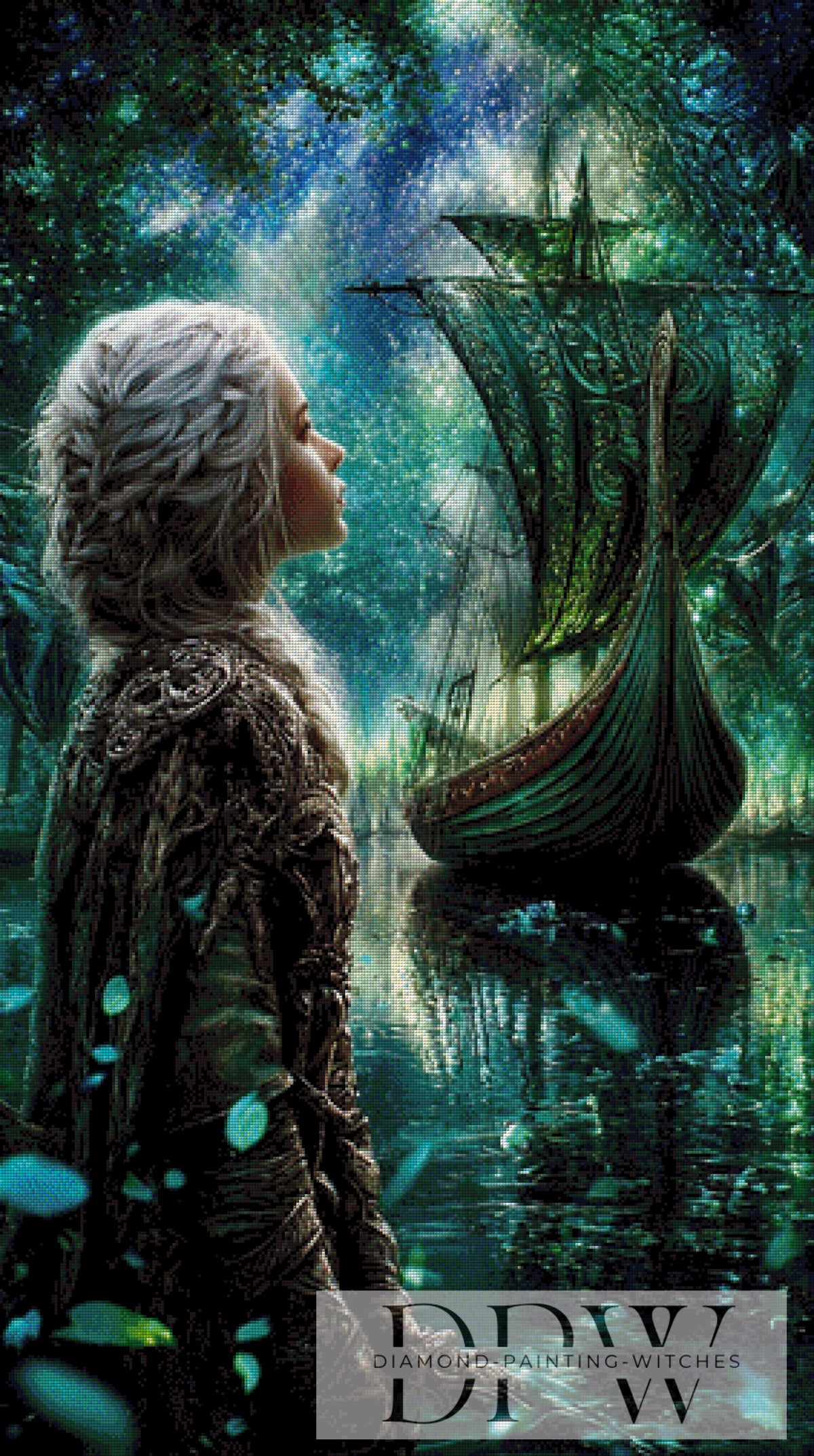 The Song of the Green Sails by Elly_A.I with 190 colors