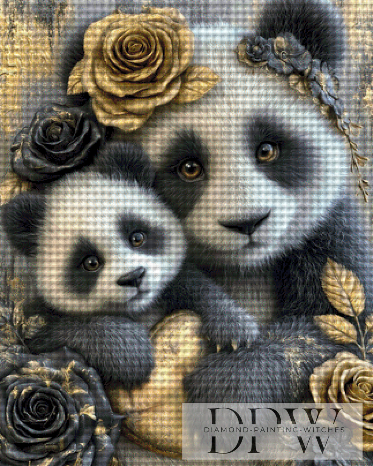 Pandagold by Elly_A.I with 130 colors