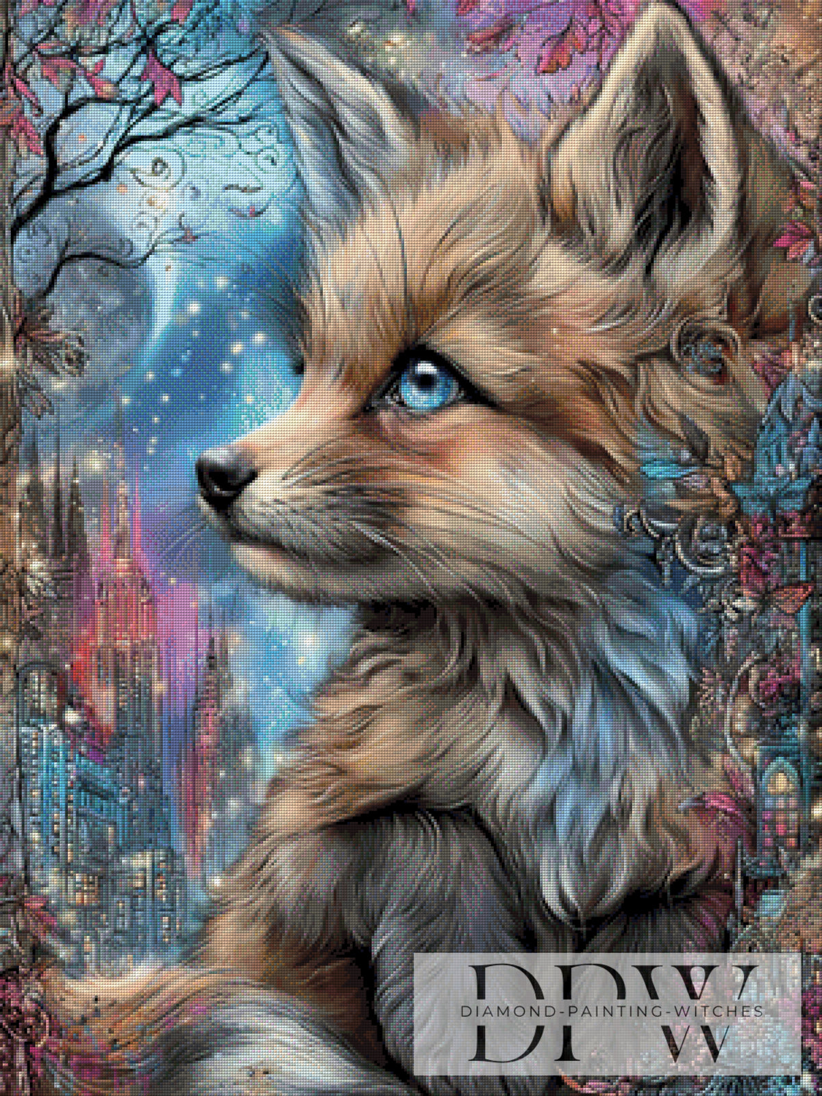 City Fox by Elly_A.I with 210 colors
