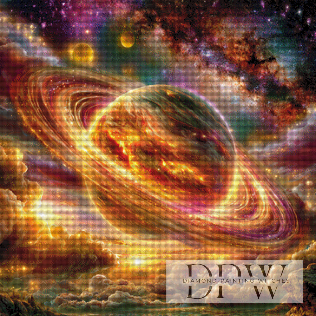Kosmosglut by CreatiVart with 260 colors