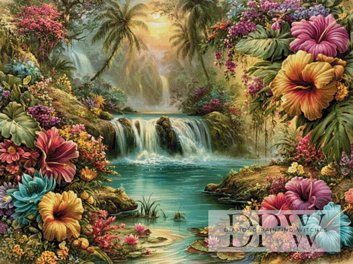 CreatiVartによる340色のParadiesfall