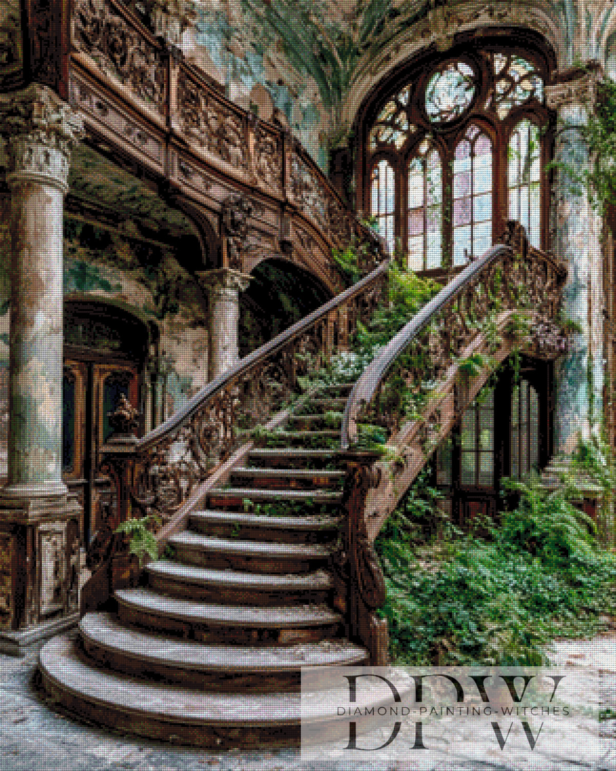 Treppe der Vergangenheit by QN mit 175 Farben