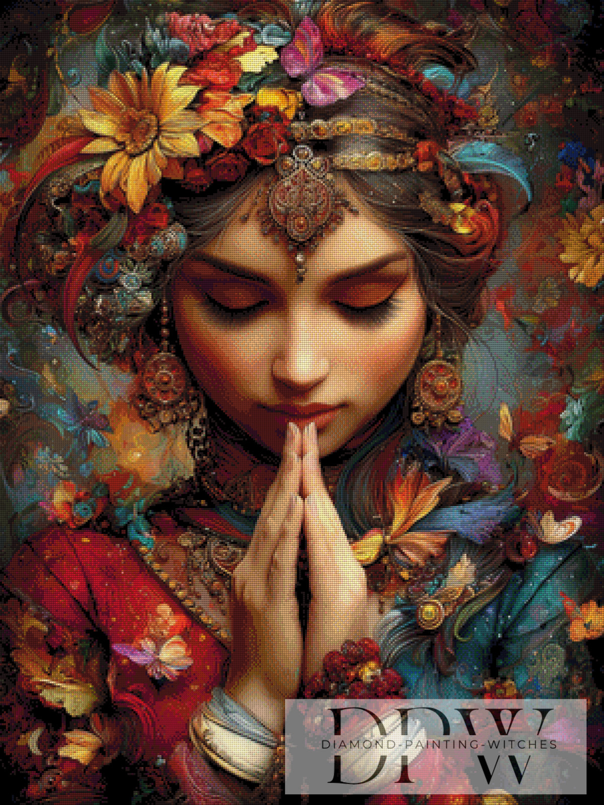 Prayer in the Color Wind by QN with 270 colors