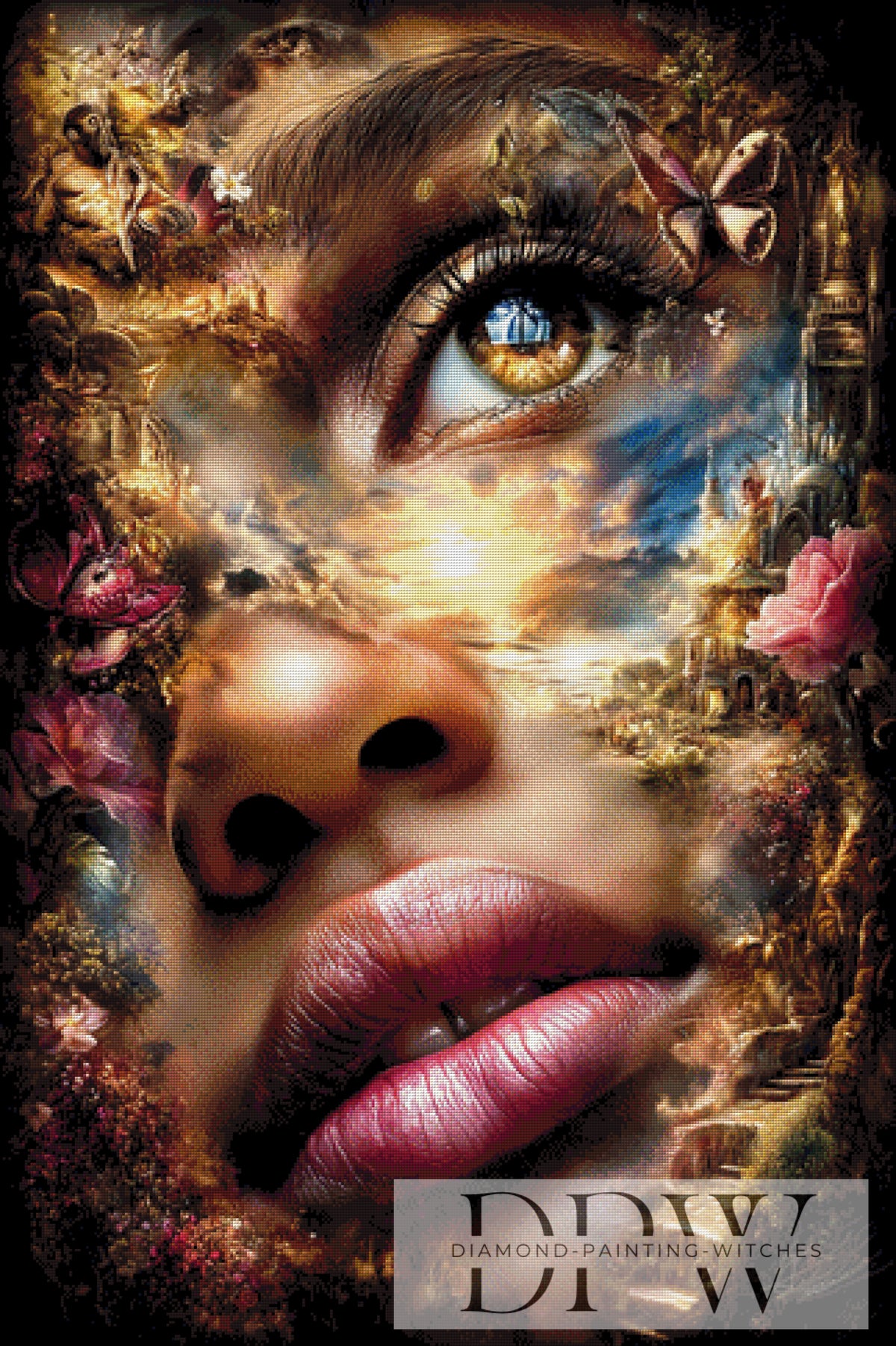 A Gaze Full of Dreams by QN with 270 colors