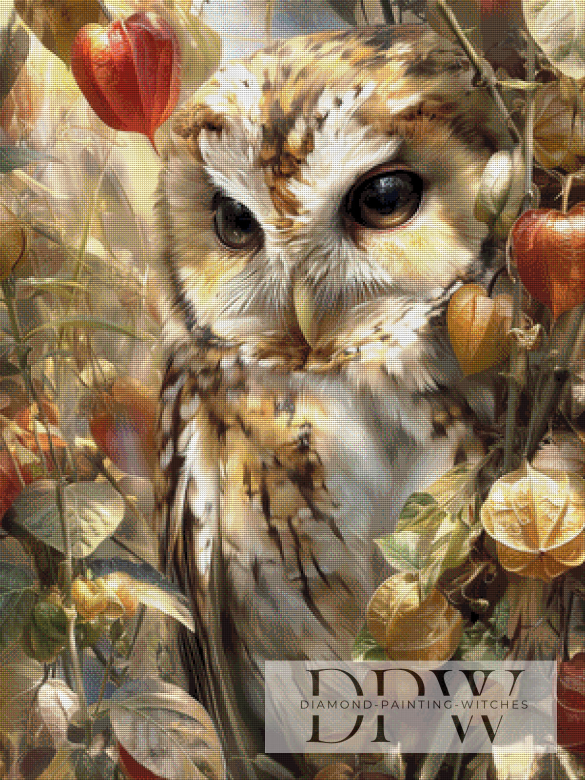 Owl lantern by CleoDora with 180 colors