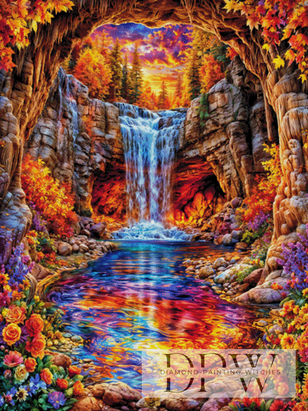 Vibrant Cave by Pixxel Pics mit 415 Farben